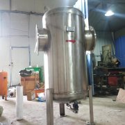 風(fēng)機管道氣體除水旋風(fēng)式汽水分離器 法蘭汽水分離器FXQ-200